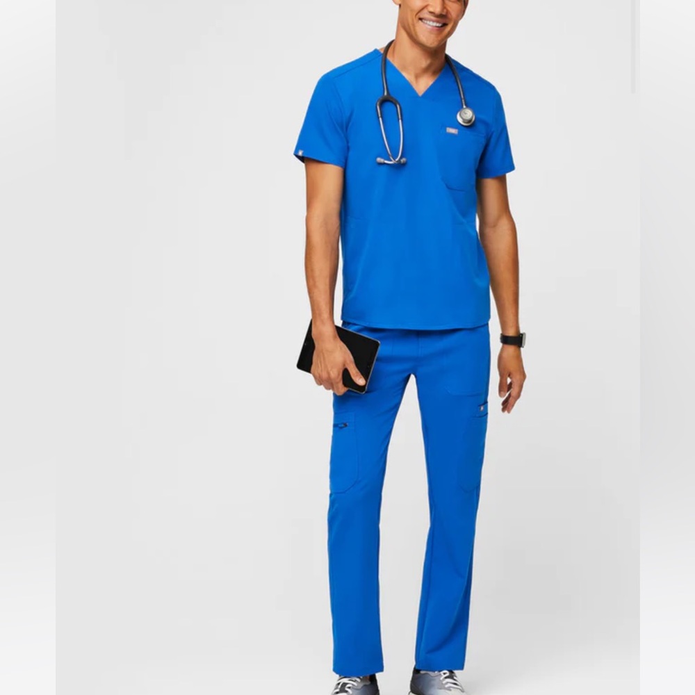 FIGS Royal Blue Scrubs Women
